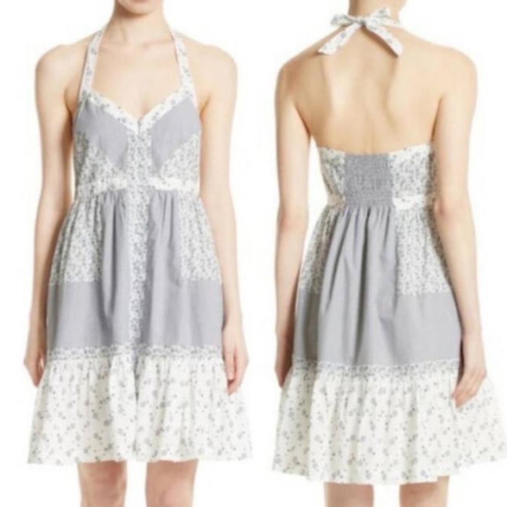 Rebecca Taylor La Vie Halter Tie Dress